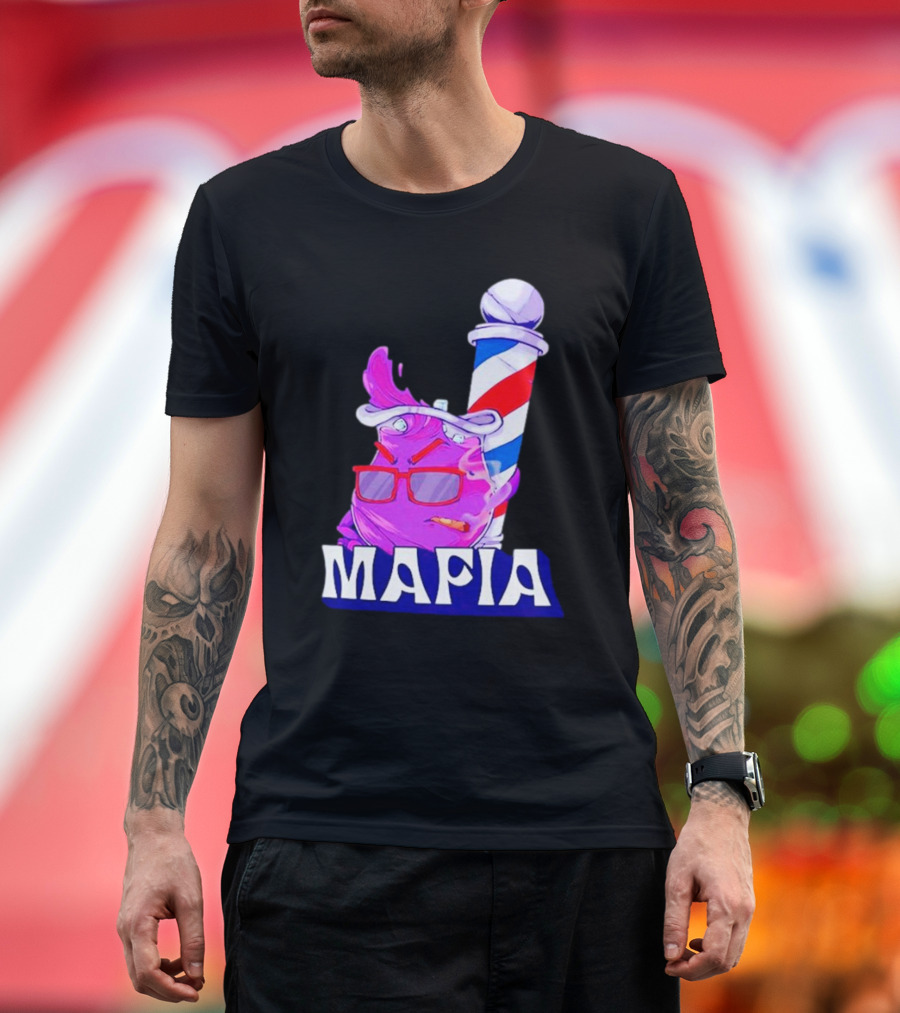 Mafia Purple Barber Pole Cool Aid Playoff Pack T-Shirt