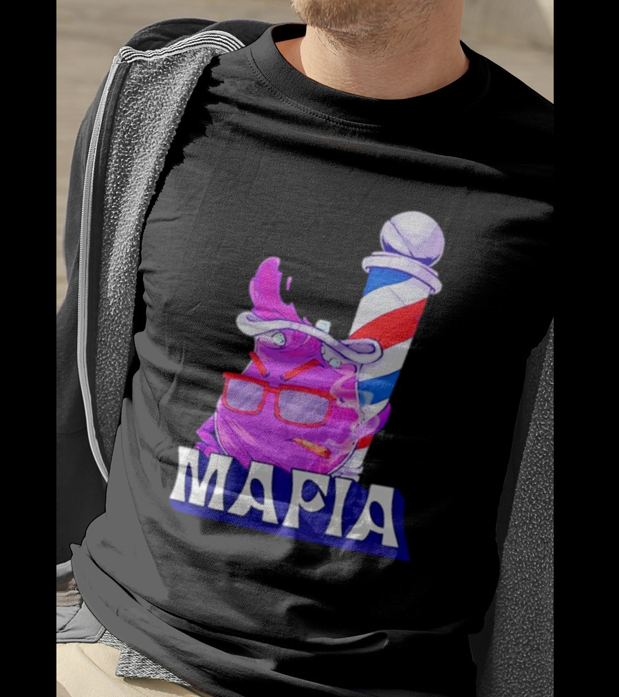 Mafia Purple Barber Pole Cool Aid Playoff Pack T-Shirt