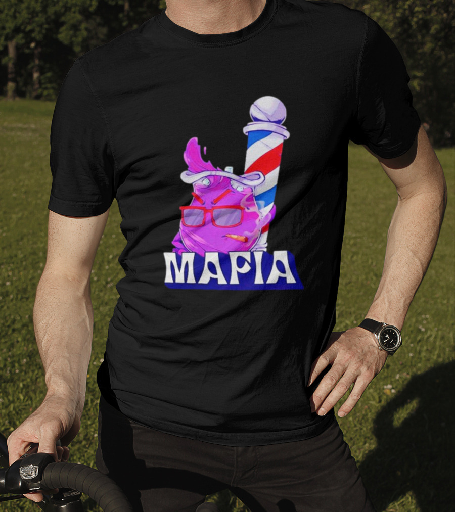 Mafia Purple Barber Pole Cool Aid Playoff Pack T-Shirt