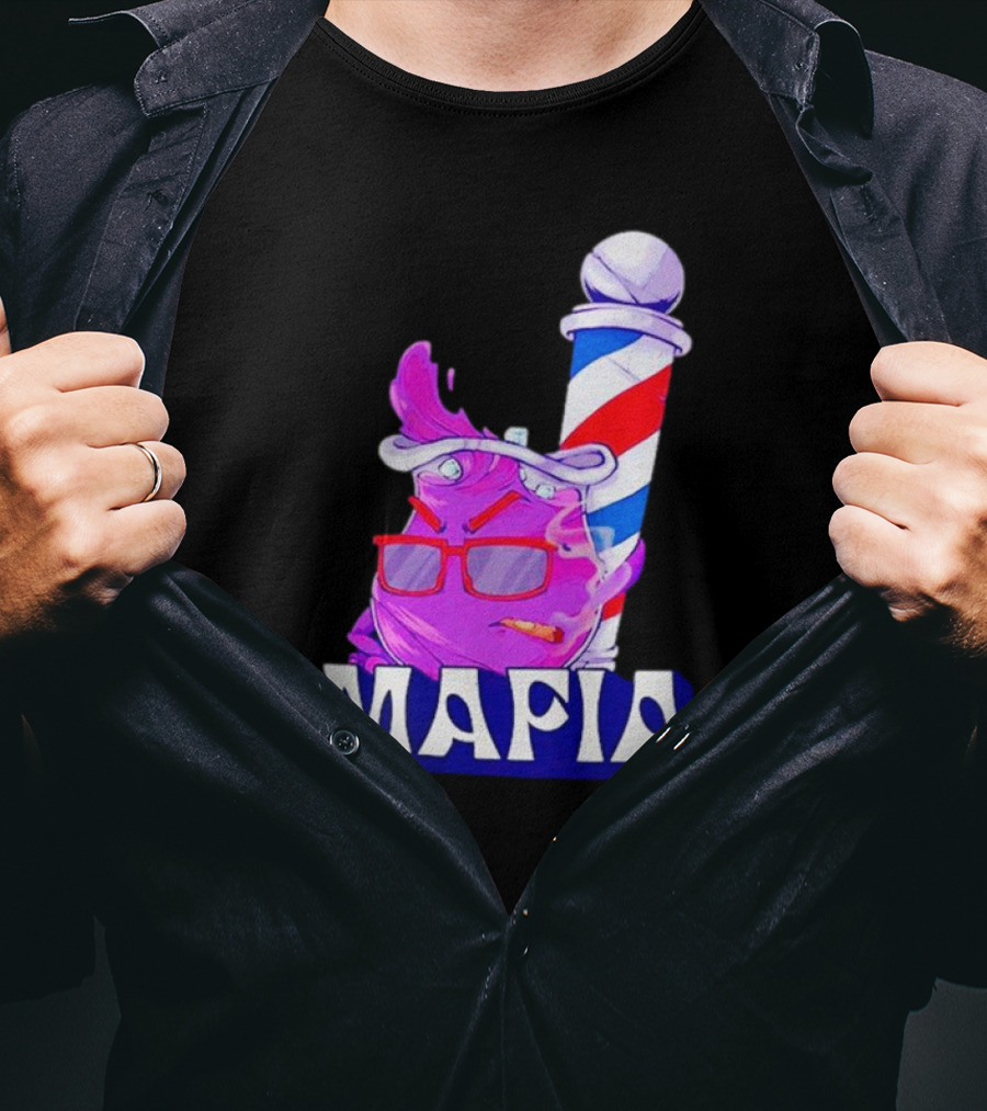 Mafia Purple Barber Pole Cool Aid Playoff Pack T-Shirt