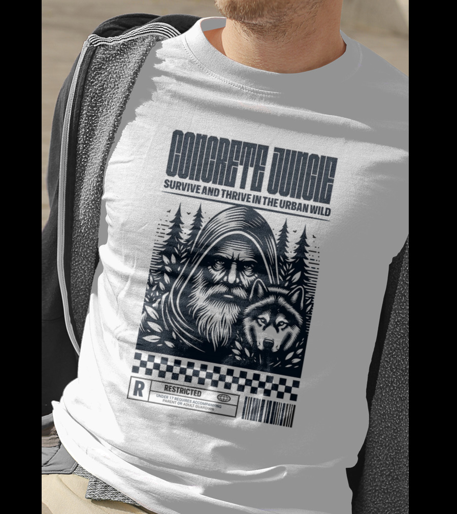 Concrete Jungle Survive And Thrive In The Urban Wild T-Shirt