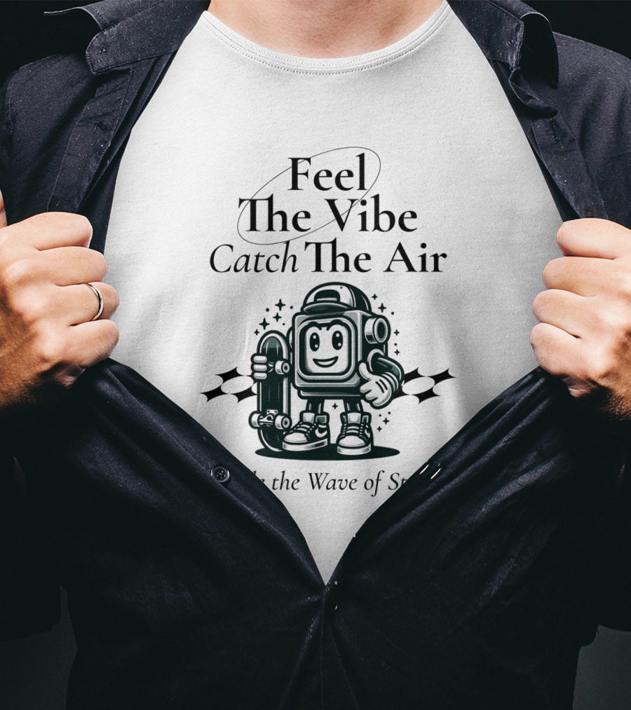 Feel The Vibe Catch The Air Ride The Wave Of T-Shirt