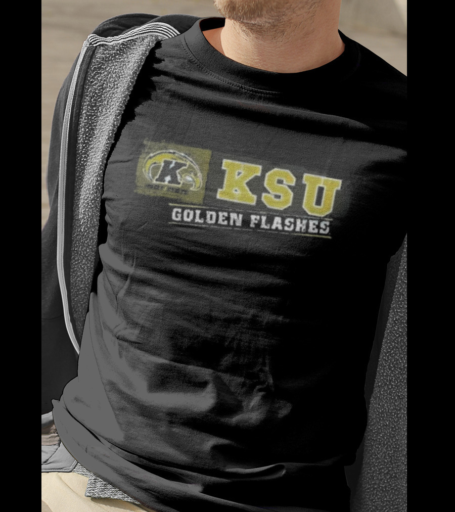 KSU Kent State Golden Flashes Sticker T-Shirt