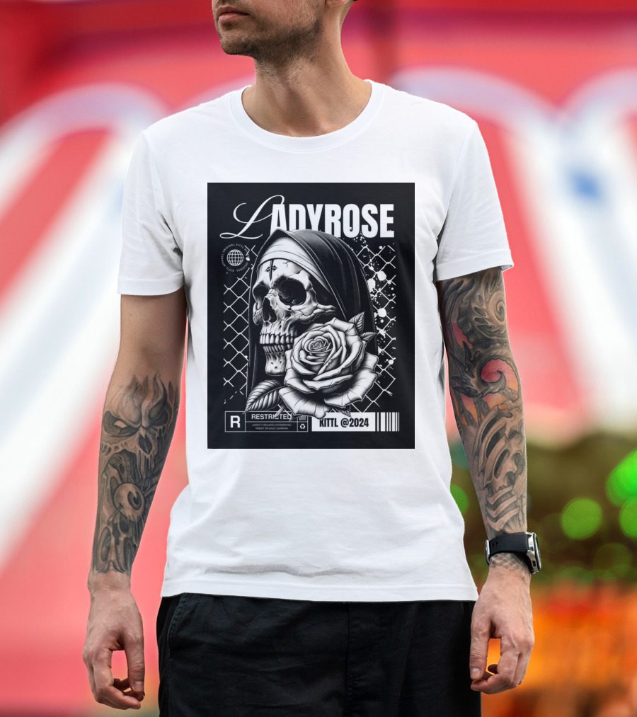 LADYROSE Skull Kittl 2024 Restricted T-Shirt