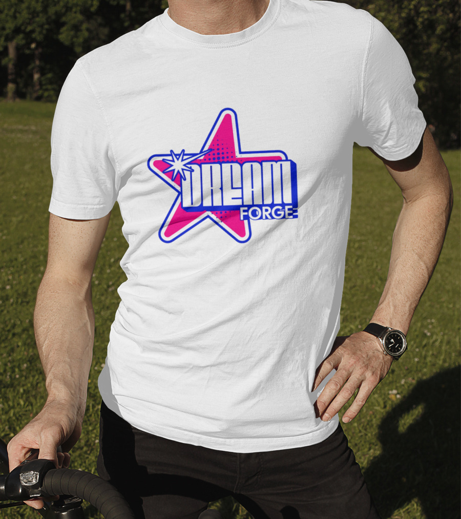 Dream Forge Star Bright Neon Retro T-Shirt