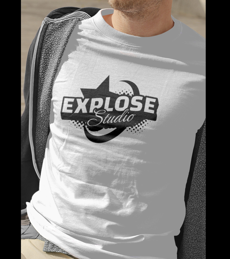 EXPL0SE Studio Starburst Halftone T-Shirt