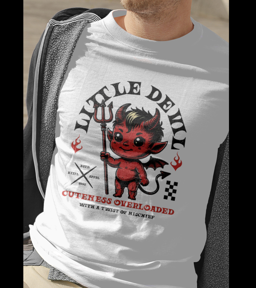 Little Devil Cuteness Overloaded With A Twist Of Mischief T-Shirt