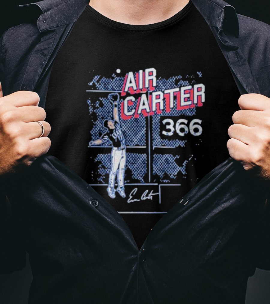 Air Carter 366 Evan Carter Texas Ranger T-Shirt