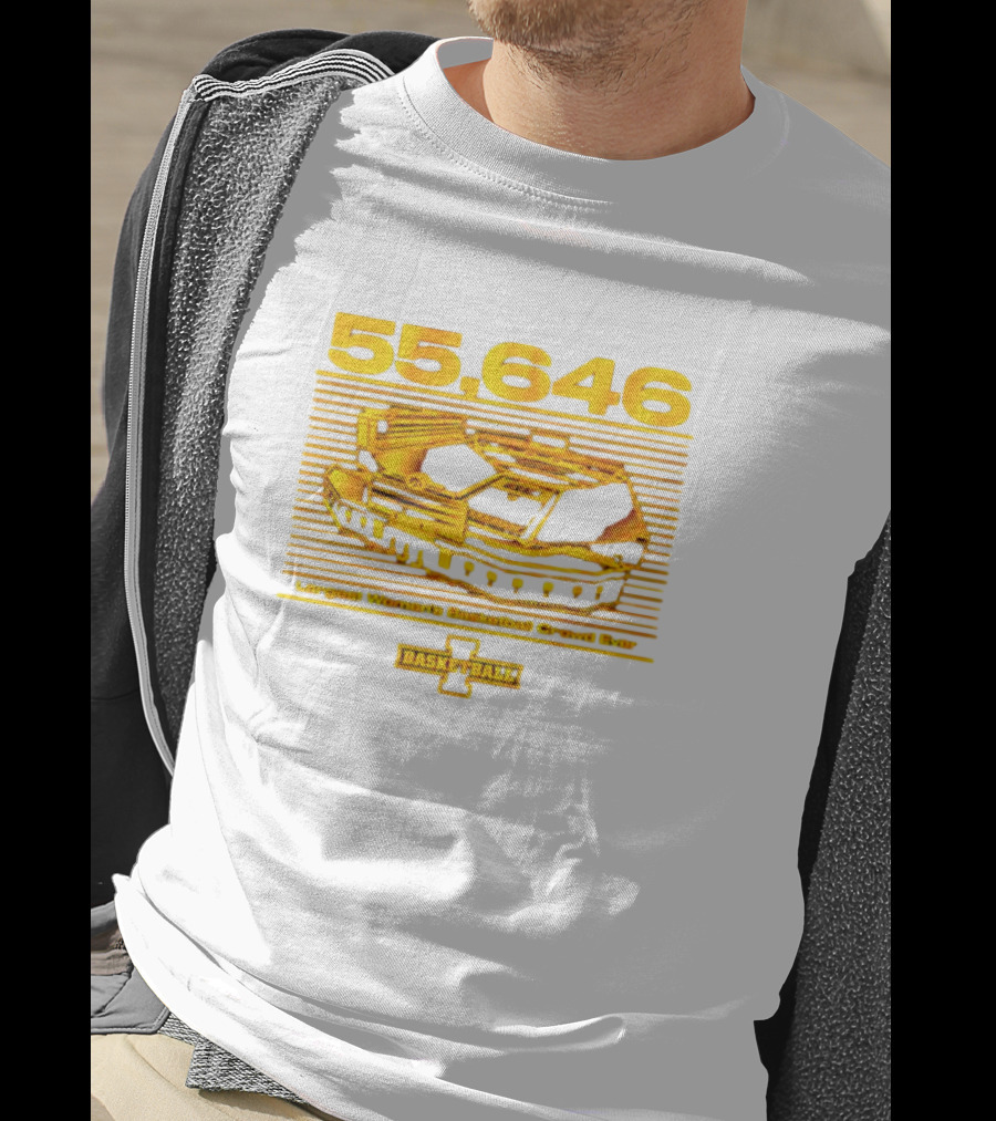 55,646 Largest Women's Basketball Crowd Ever Iowa Basketball Kinnick T-Shirt
