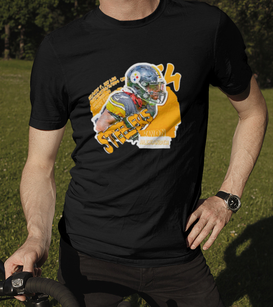 Kwon Alexander Steelers Helmet Football T-Shirt