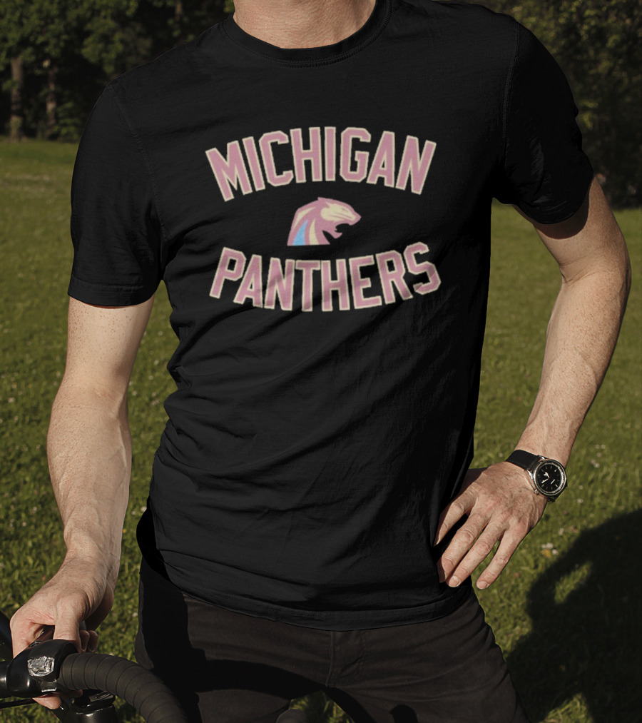 Michigan Panthers USFL Football Team T-Shirt