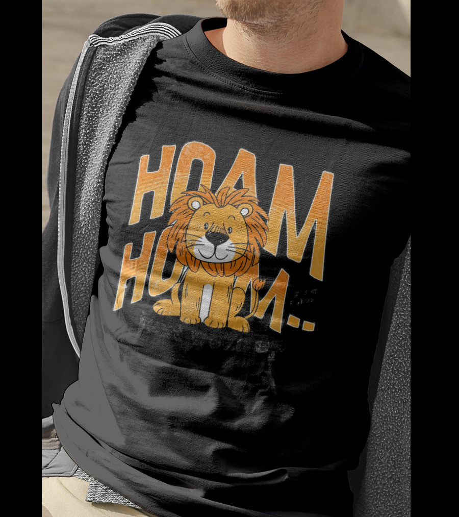 HOAM HOAM Just Woke Up Lion T-Shirt