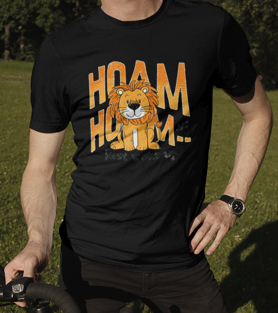 HOAM HOAM Just Woke Up Lion T-Shirt