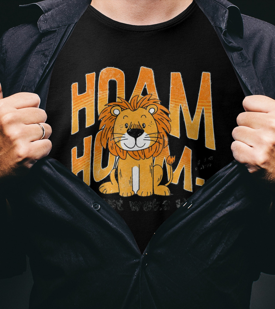 HOAM HOAM Just Woke Up Lion T-Shirt