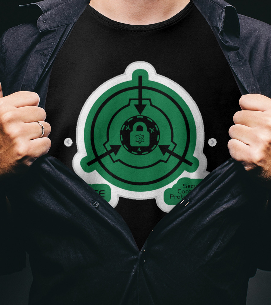 Safe Secure Contain Protect Lock T-Shirt