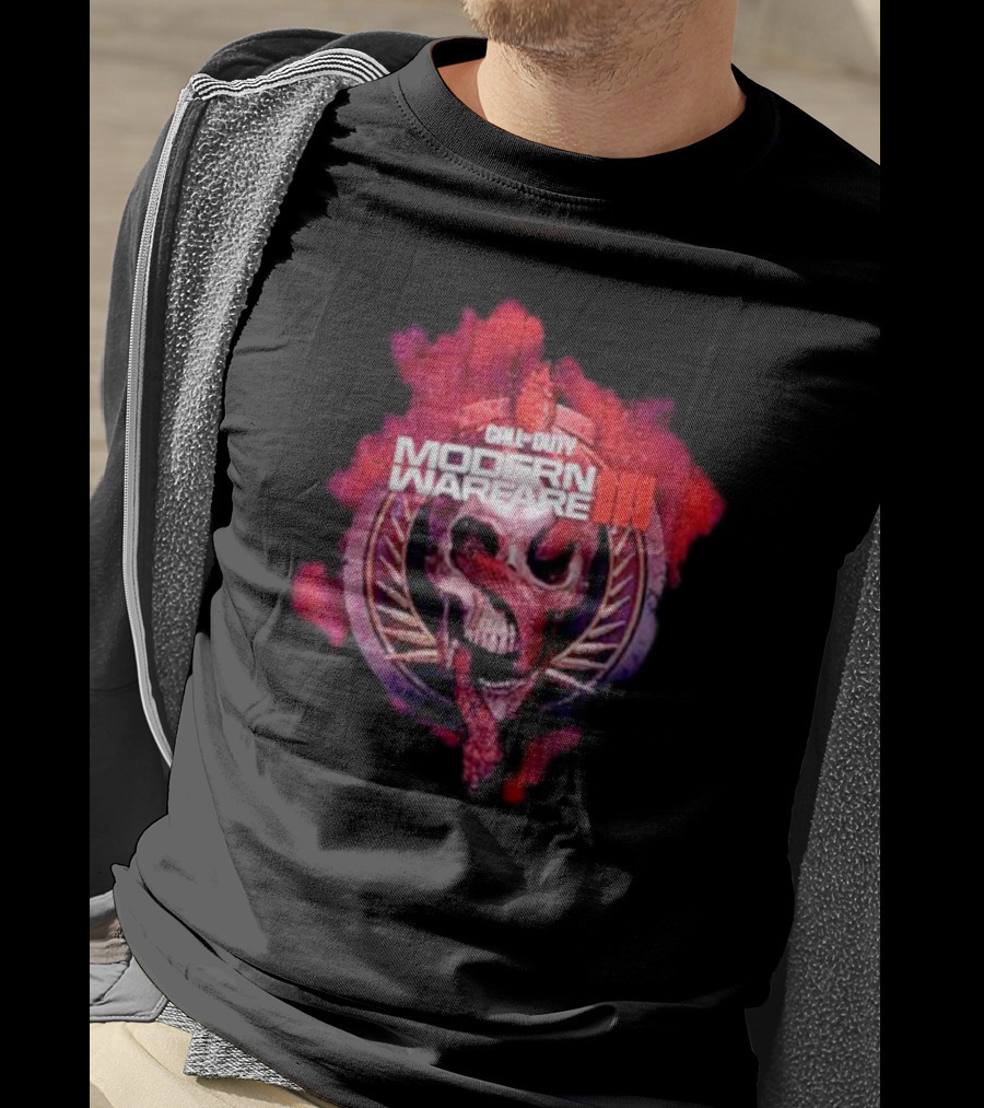 Call Of Duty Modern Warfare III Skull And Snake Emblem T-Shirt