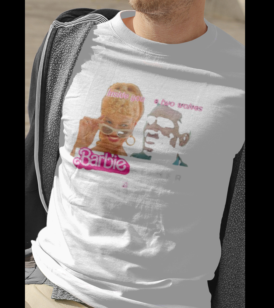 Inside You Are Two Wolves Barbieheimer T-Shirt