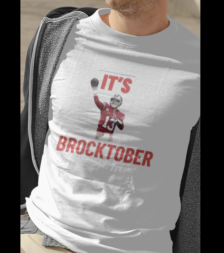 Brock Purdy It's Brocktober Quarterback Football Season T-Shirt