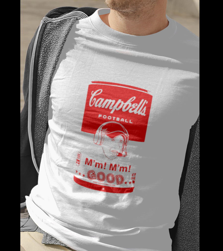 Campbell’s Football M’m M’m Good Soup Headset Coach T-Shirt