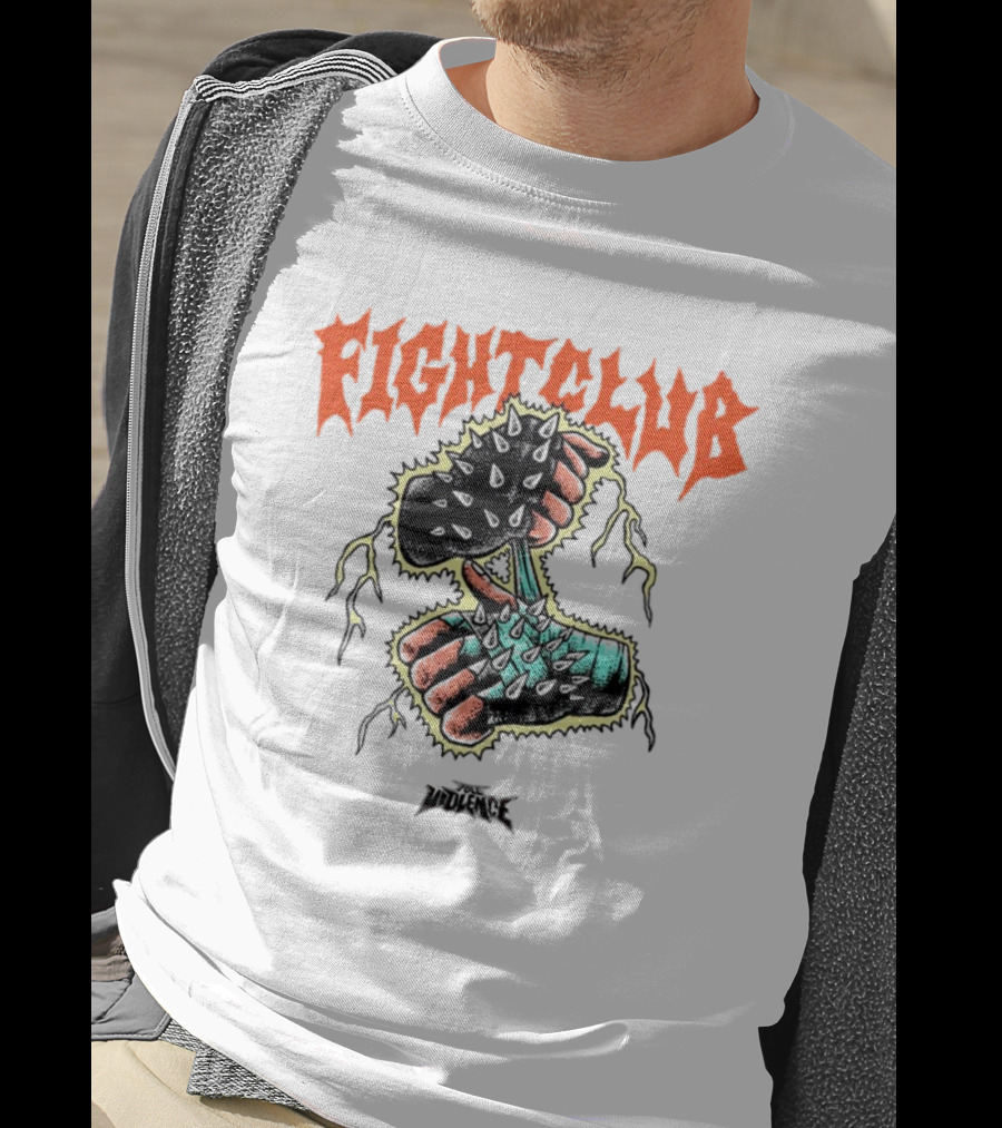 Fight Club Gloves Spiked Violence T-Shirt