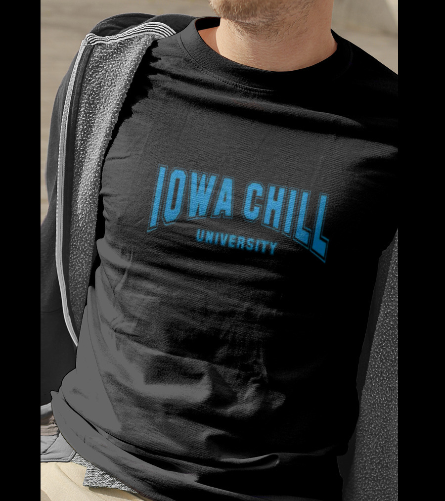 Iowa Chill University Blue Collegiate T-Shirt