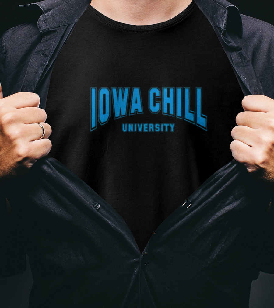 Iowa Chill University Blue Collegiate T-Shirt