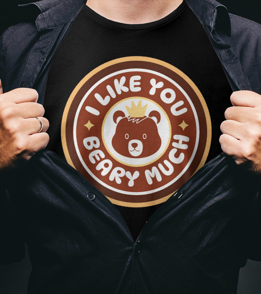 I Like You Beary Much Kittl AI T-Shirt