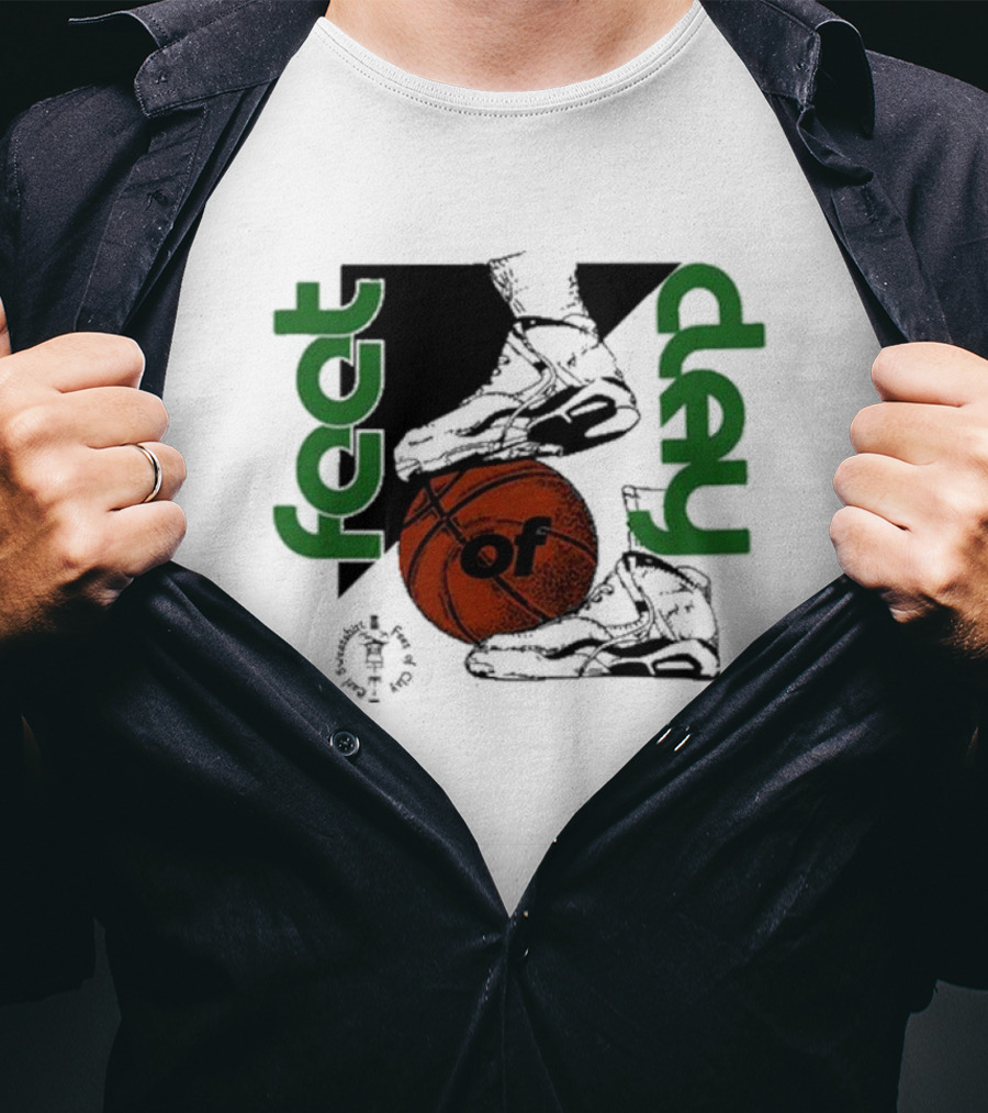 Feet Of Clay Basketball Sneakers Game T-Shirt