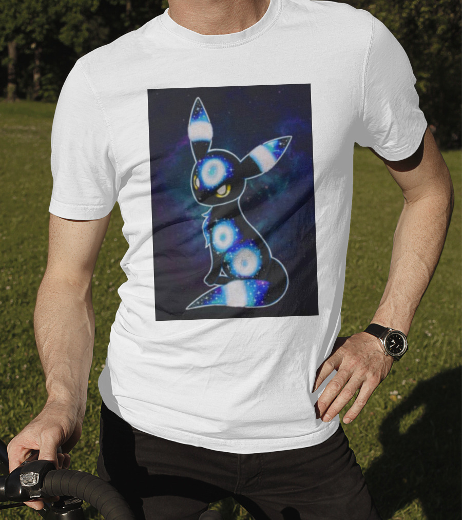 Umbreon Galaxy Cosmic Pokemon T-Shirt