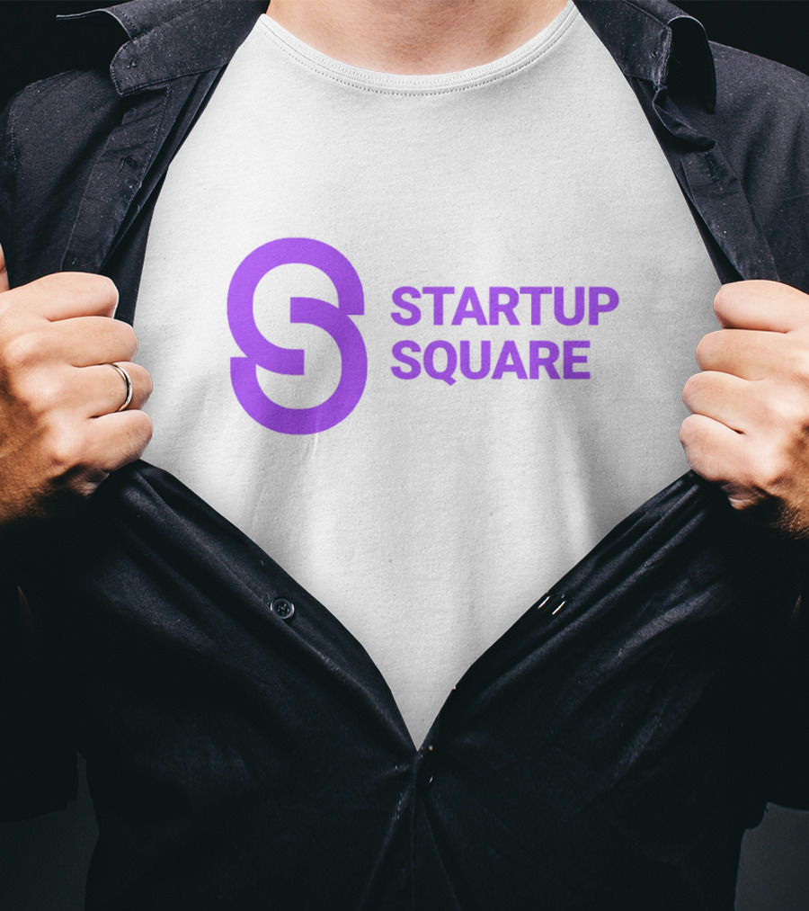 Startup Square Purple S T-Shirt