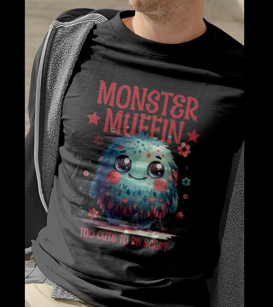 Monster Muffin Too Cute To Be Scary T-Shirt