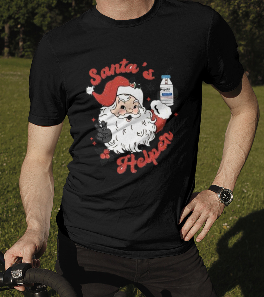 Santa's Helper Christmas Propofol T-Shirt
