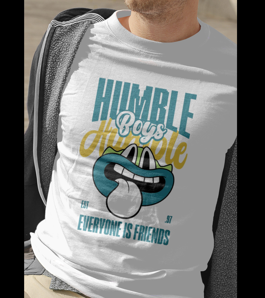 Humble Boys Everyone Is Friends Humble Est. 97 T-Shirt