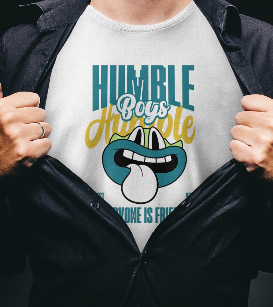 Humble Boys Everyone Is Friends Humble Est. 97 T-Shirt