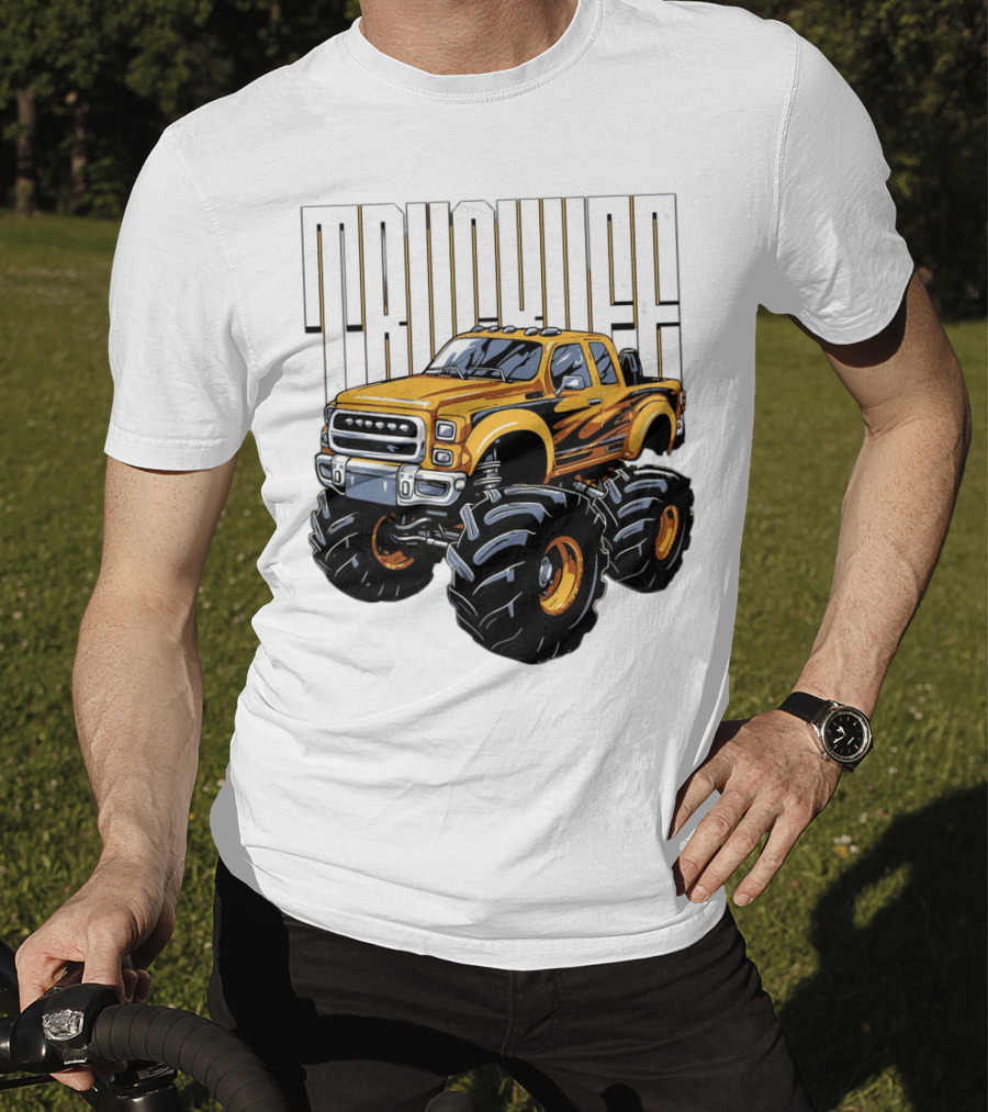Trucklife Adventure Never Slowing Down Monster Truck T-Shirt