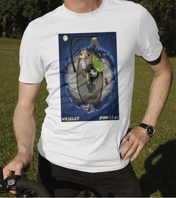 Wrigley Field Showdown: White Sox X Chicago Cubs June 4-5 2024 Chicago IL T-Shirt