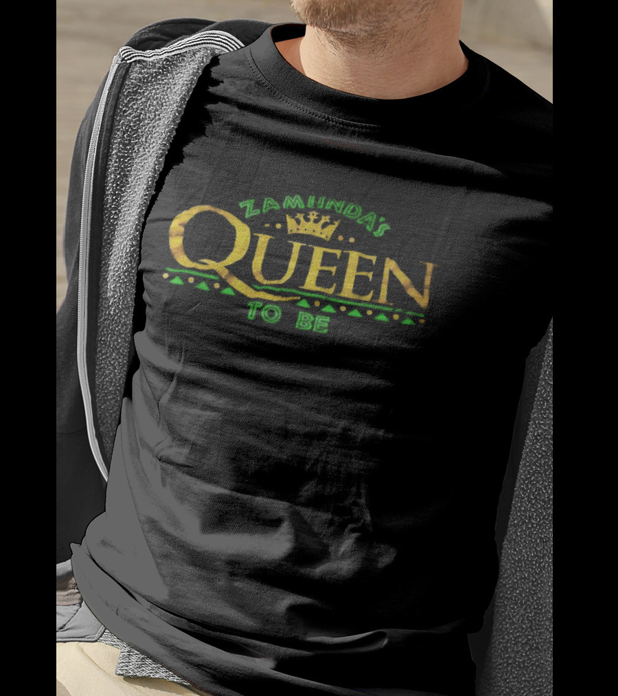 Zamunda's Queen To Be Regal Crown And Text T-Shirt
