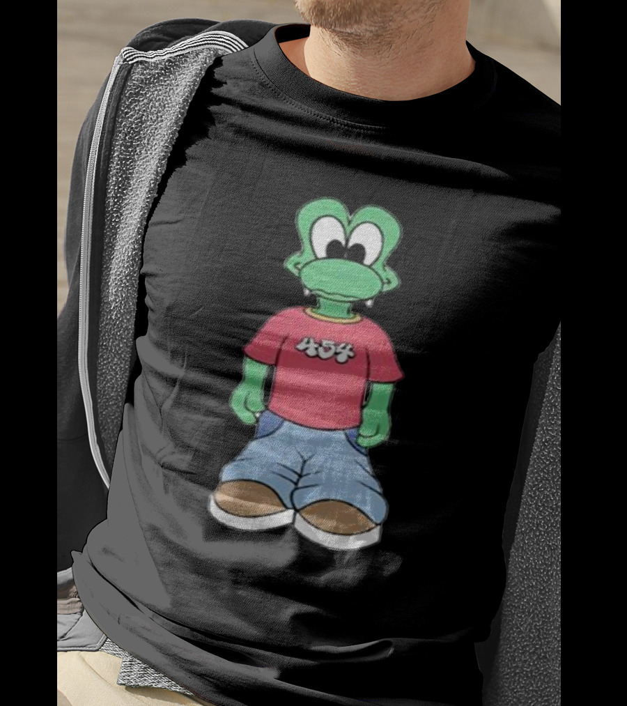 454 Life Double Green Character With 454 T-Shirt