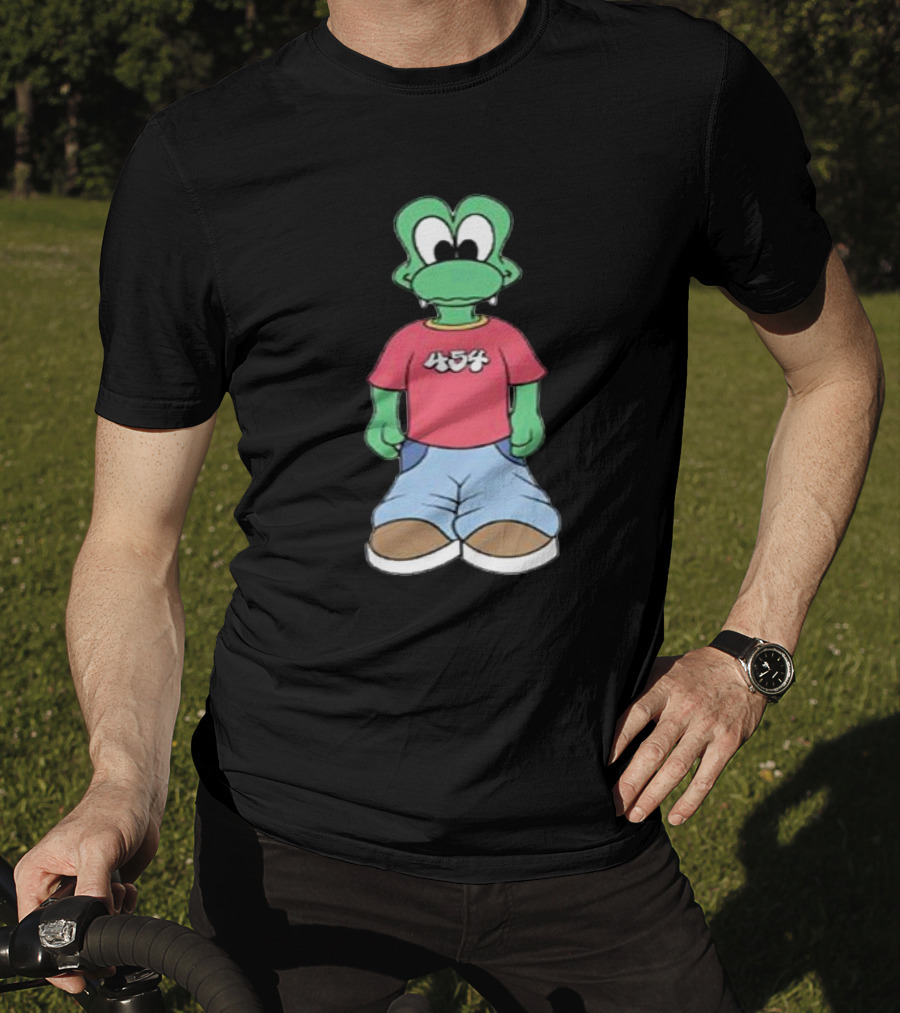 454 Life Double Green Character With 454 T-Shirt