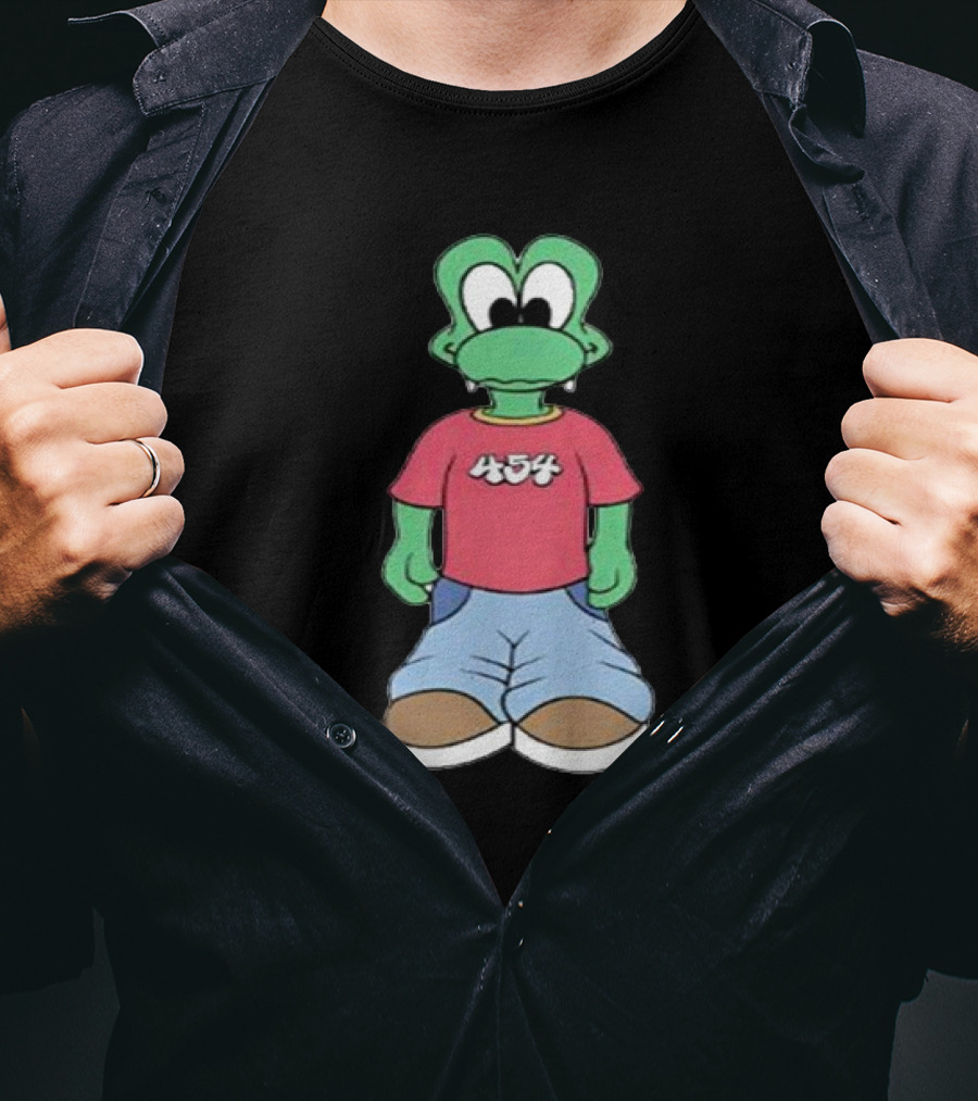 454 Life Double Green Character With 454 T-Shirt