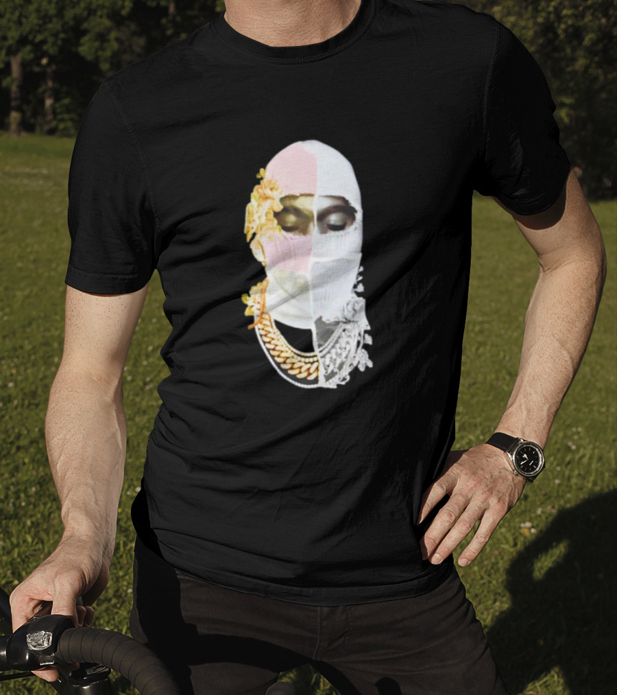 Lamine Yamal Ih Nom Uh Nit Kanye Yeezus Masked Face T-Shirt