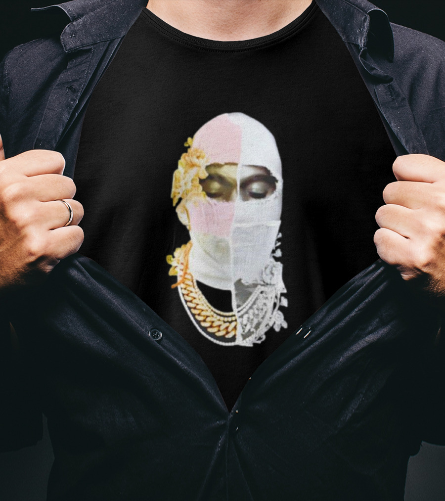 Lamine Yamal Ih Nom Uh Nit Kanye Yeezus Masked Face T-Shirt