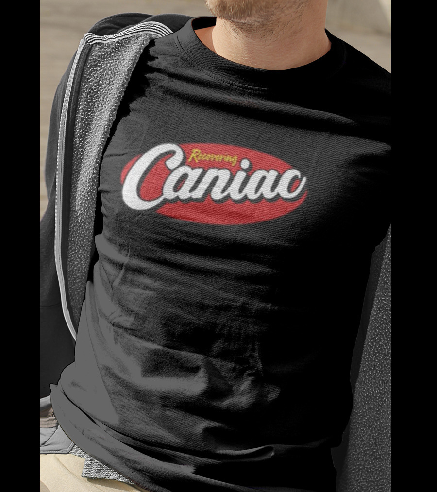 Recovering Caniac Red T-Shirt