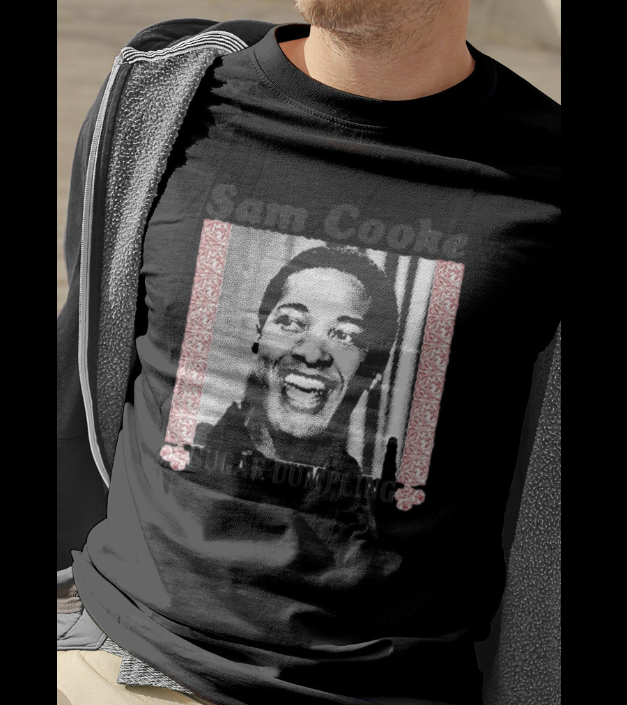 Sam Cooke Sugar Dumpling Smiling Portrait T-Shirt