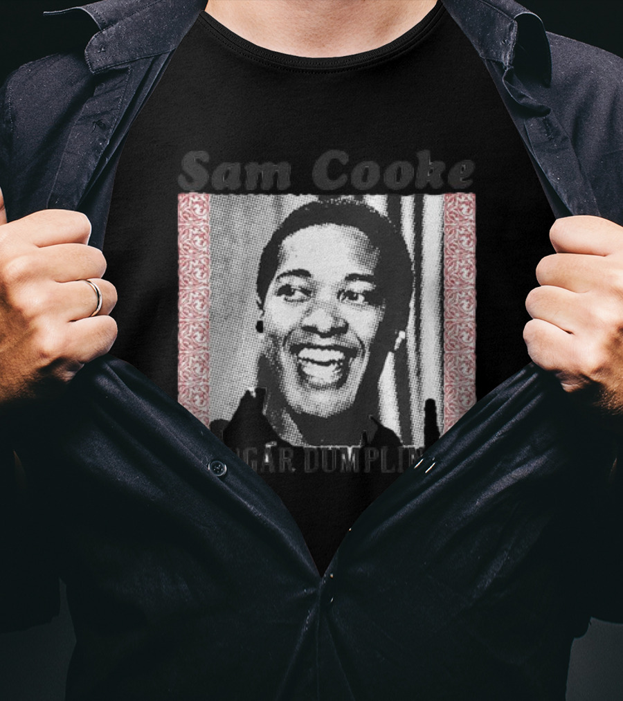 Sam Cooke Sugar Dumpling Smiling Portrait T-Shirt