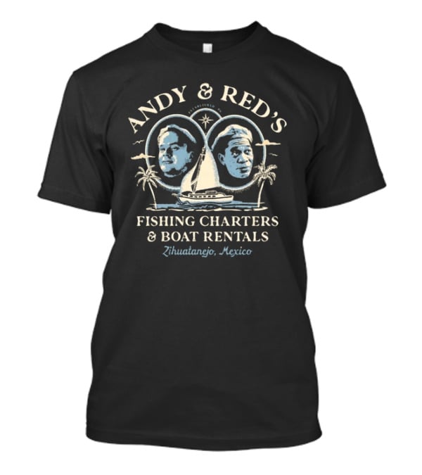 Andy And Red's Fishing Charters And Boat Rentals Zihuatanejo Mexico T-Shirt