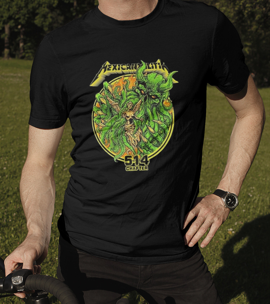 Mexican Militia Chapter 514 Vintage Monster T-Shirt