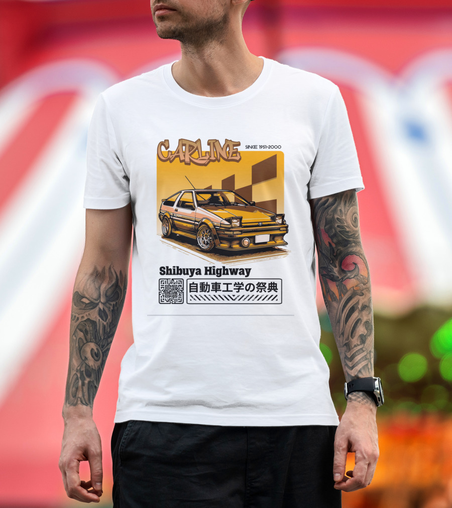 Carline Shibuya Highway Since 1951-2000 T-Shirt