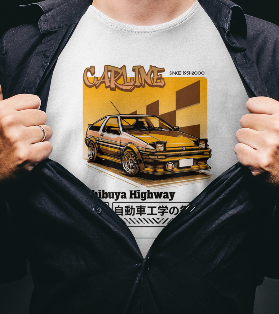 Carline Shibuya Highway Since 1951-2000 T-Shirt