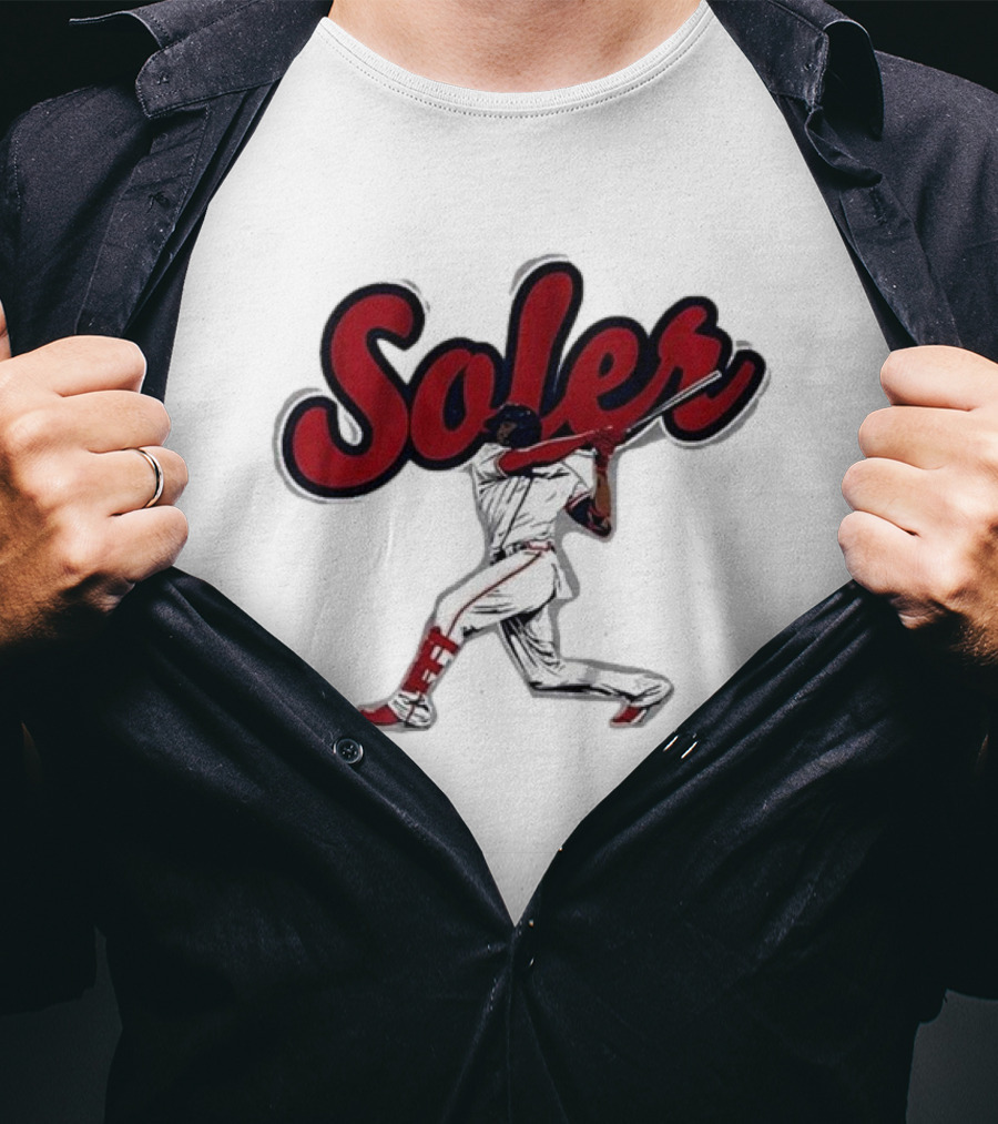 Jorge Soler Baseball Slugger Swing Motion T-Shirt